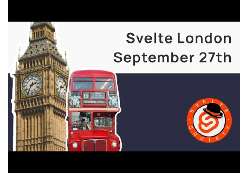 Svelte London - September 2024
