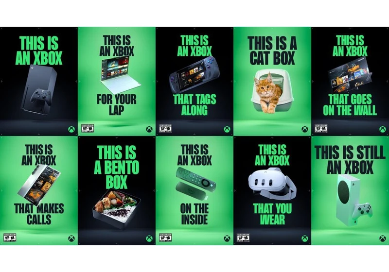 New Xbox ad campaign features everything from a bento box to an Amazon Fire TV Stick
