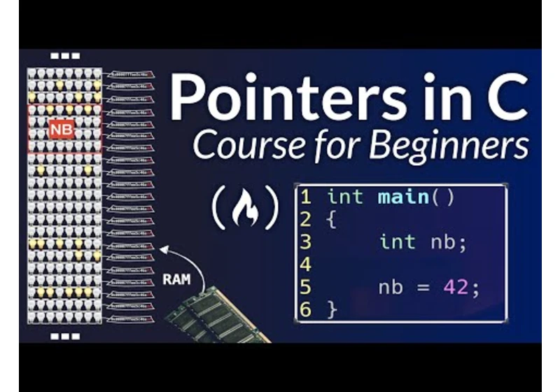 Pointers in C for Absolute Beginners – Full Course