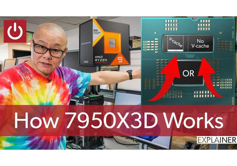 How AMD’s Ryzen 7950X3D V-Cache works on Windows