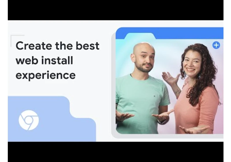 Improving your web app’s install experience