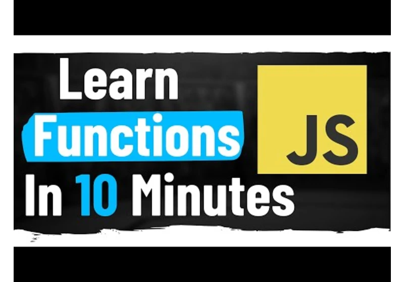 How To Create/Use Functions - JavaScript Essentials