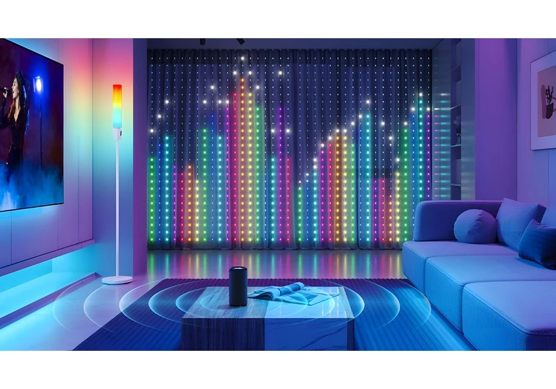 These Govee curtain lights are on my wish list and they’re 25% off for Prime Day