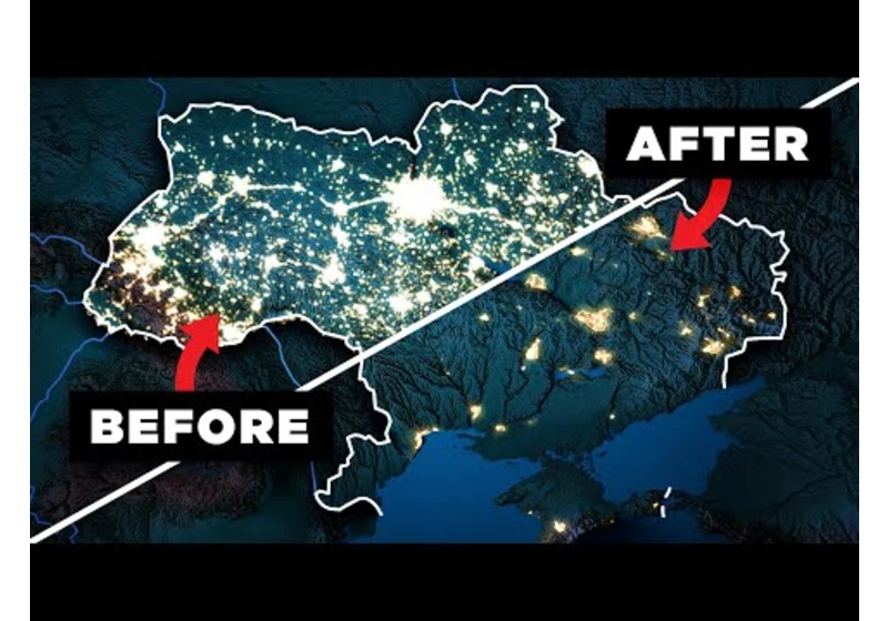 How Satellite Images Reveal Ukraine's Destruction