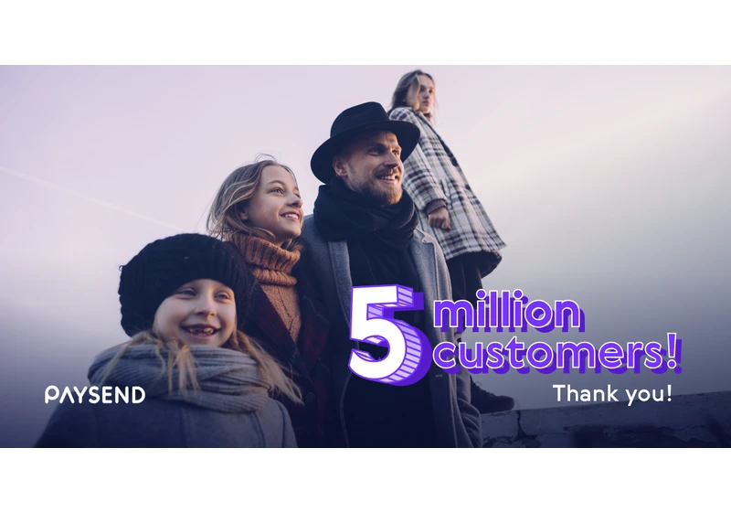 London fintech startup Paysend reaches 5 million customers in under 5 years