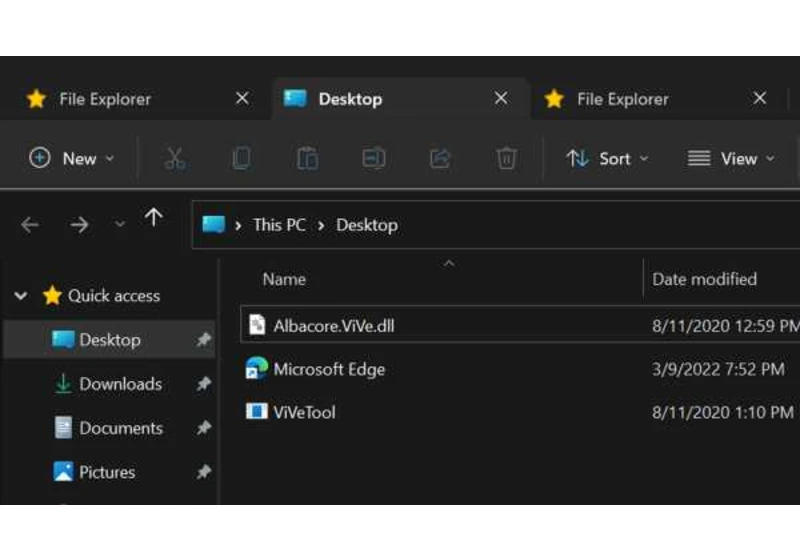 Finally! File Explorer tabs found hiding in new Windows 11 preview
