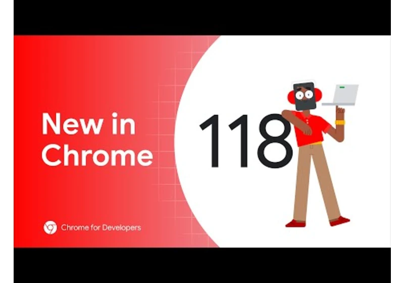New in Chrome 118: the @scope CSS rule is here, scripting and prefers-reduced-transparency, & more!