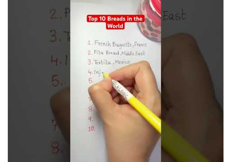 Top 10 Breads in the World