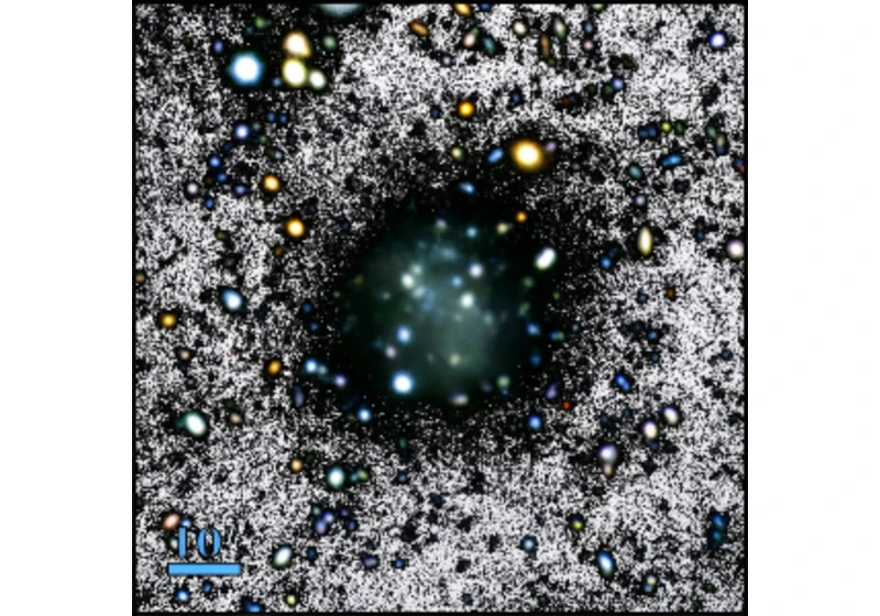 Nube je ďábelsky temná galaxie s hmotou Malého Magellanova oblaku