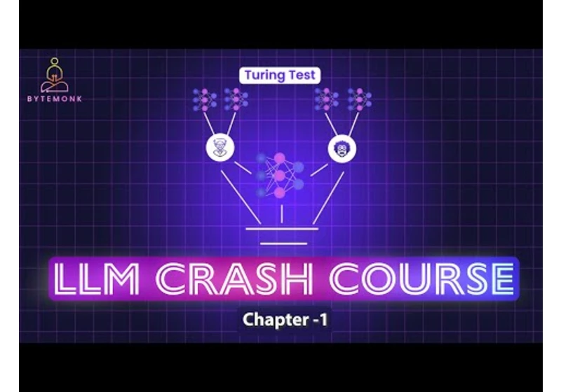 LLM Crash Course - Chapter 1 | Getting Started