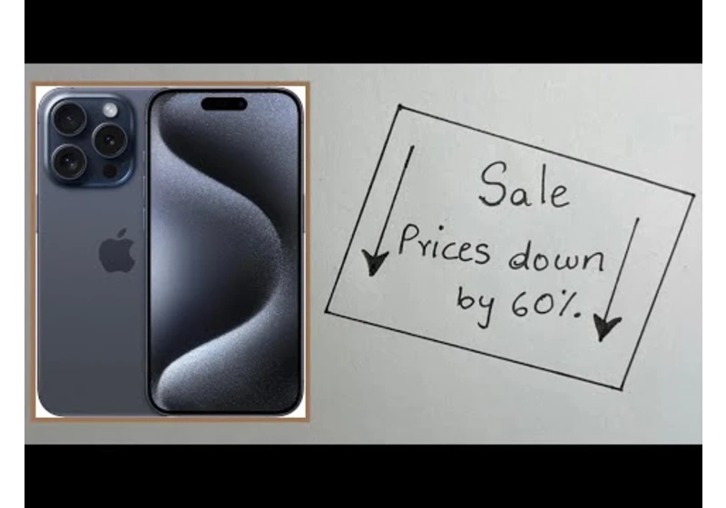 Price down by 60%
