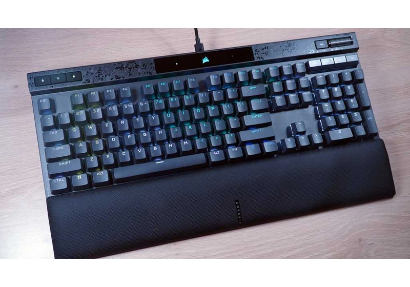 Corsair K70 Pro Max review: Fancy magnetic switches and big improvements