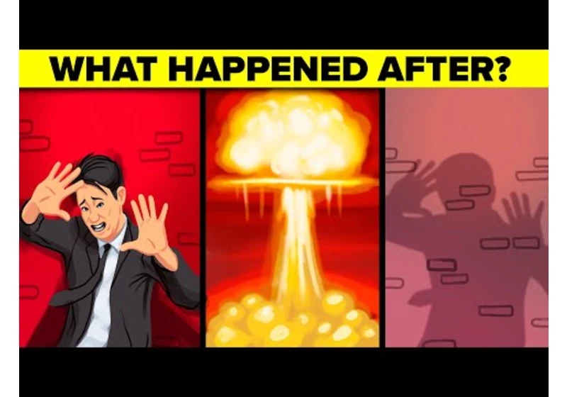 What Happened Right After Hiroshima Nuclear Bomb Detonated
