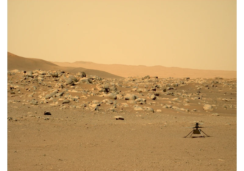 NASA says it’s reestablished contact with the Ingenuity Mars helicopter
