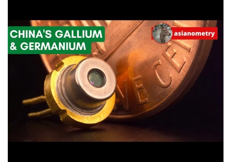 China's Gallium & Germanium Export Controls