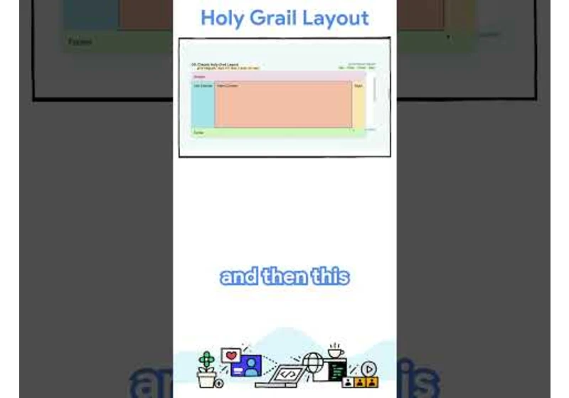 Holy grail layout