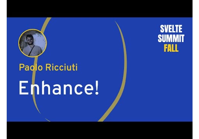 Paolo Ricciuti - Enhance!