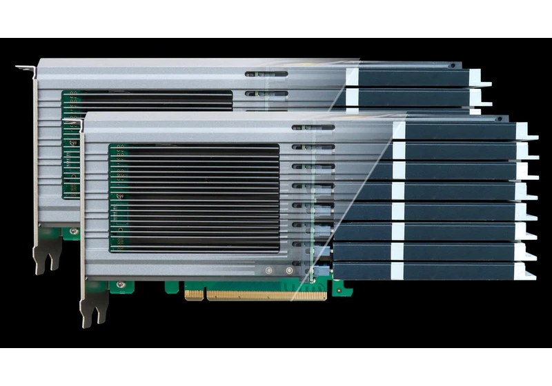 Dual RocketAIC Cards Bring 122TB Of SSD Storage At 54 GB/s