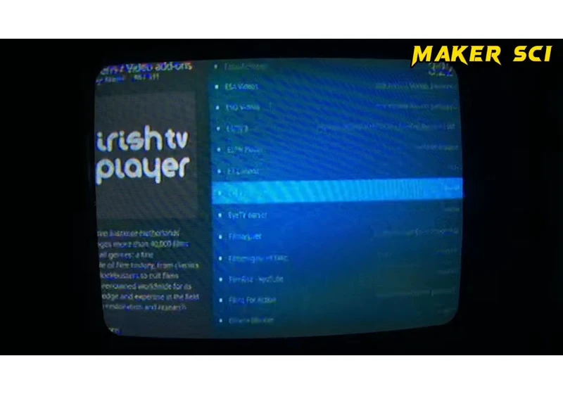 Raspberry Pi Zero W Turns Old CRT TV into Smart TV