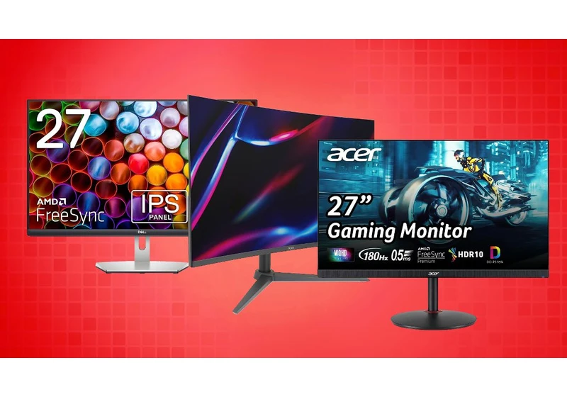Acer Nitro and Dell Gaming Monitor Prices Drop to New Lows