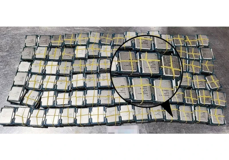 Chinese Officials Discover Cache of 360 Intel CPUs Hidden in Bus
