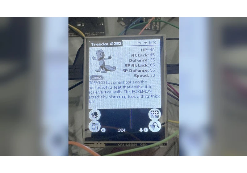 Raspberry Pi RP2040 Becomes PalmOS PDA