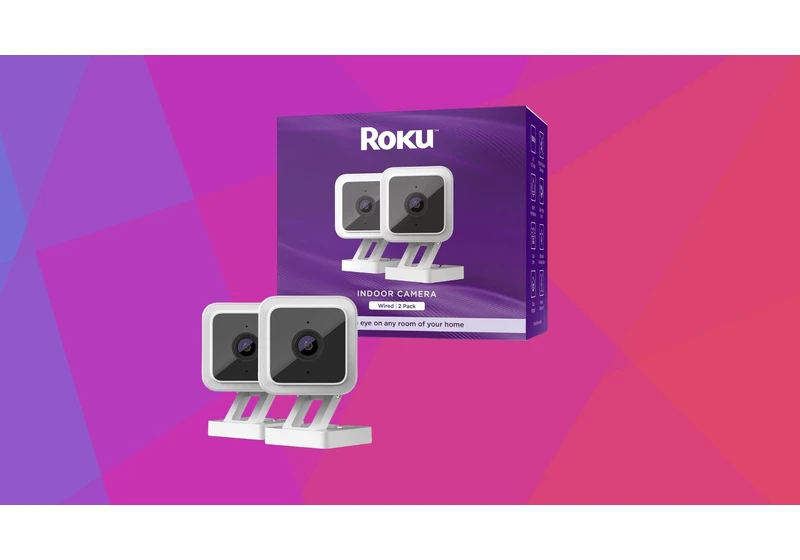Roku Indoor Camera 2 pack is 75% cheaper for Prime Members – just $14.99