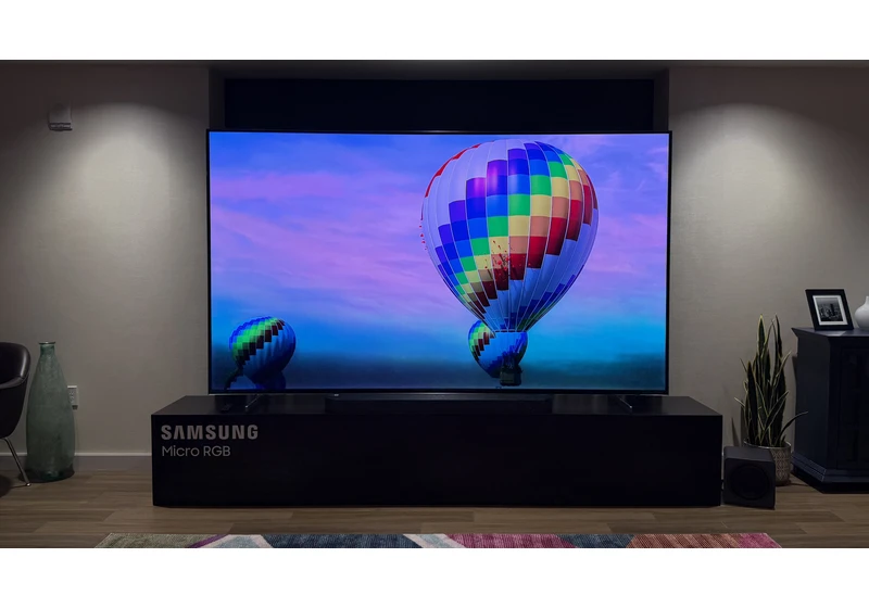  I saw Samsung's $30,000, 115-inch micro-RGB TV, and its vivid picture outshines mini-LED TVs 