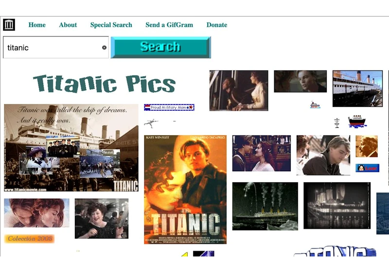 The Internet Archive modernizes its GeoCities GIF search engine
