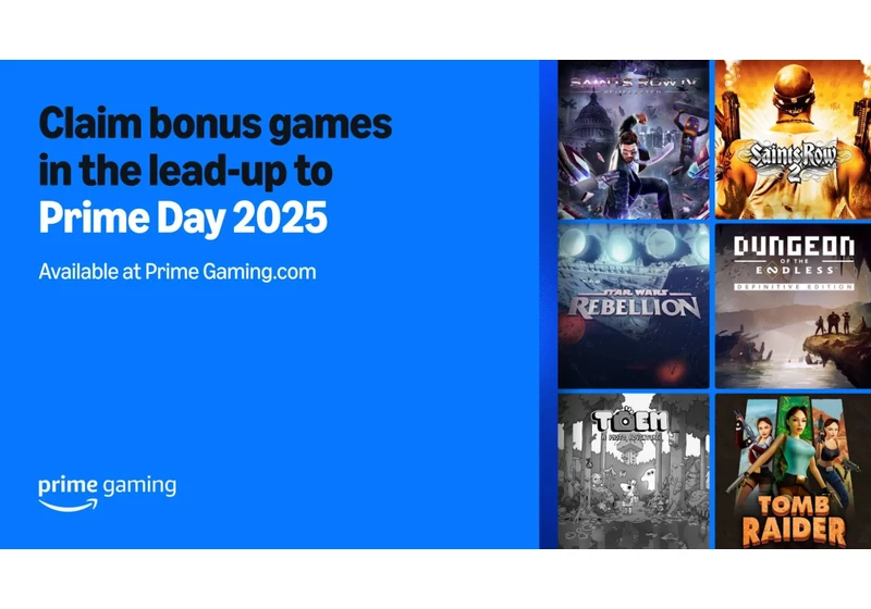 Amazon is giving away free PC games for Prime Day. Here’s how to claim them
