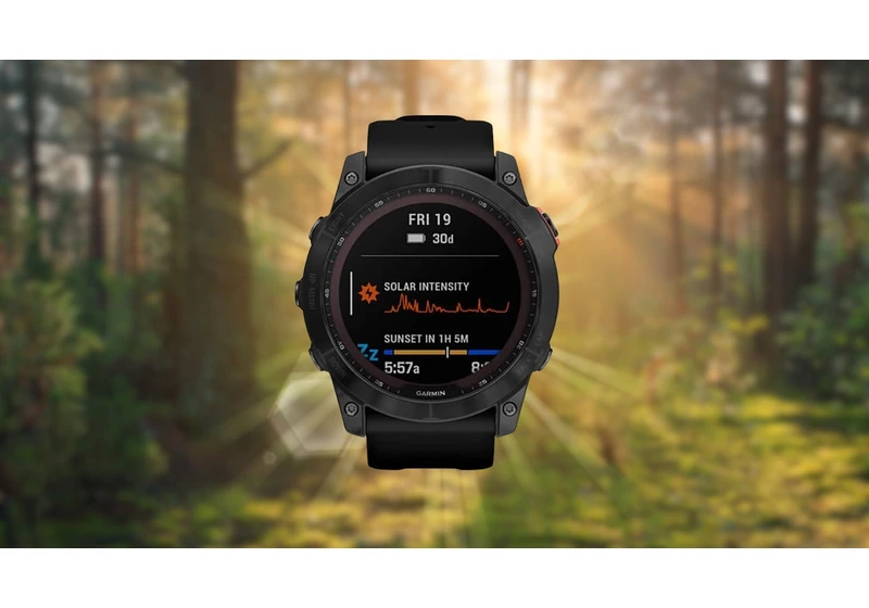 The Garmin Fenix 7X Solar is cheaper than the Apple Watch Ultra 2