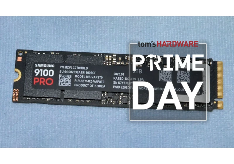  Samsung's speedy 2TB 9100 Pro M.2 SSD drops to its lowest-ever price for Prime Day 