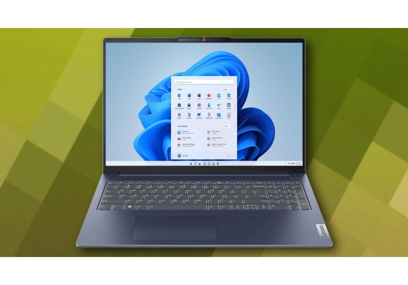 This Lenovo laptop with new Ryzen AI CPU and 16GB RAM is only $450 today