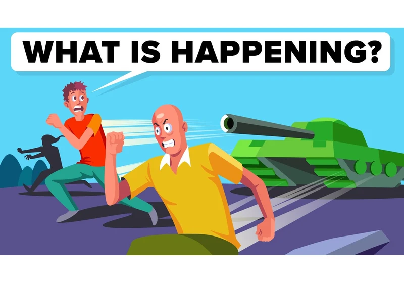 Man STEALS A TANK and Goes on an INSANE Highway Rampage