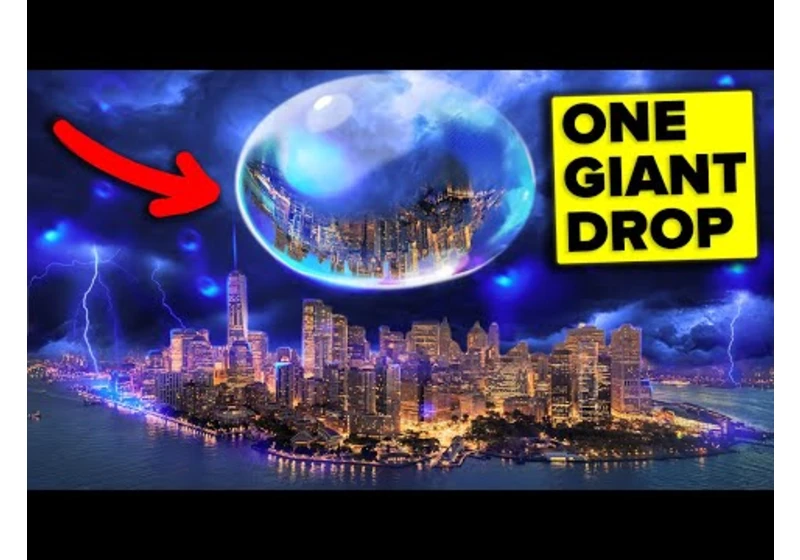 What If All Rain Fell as a Single Giant Drop