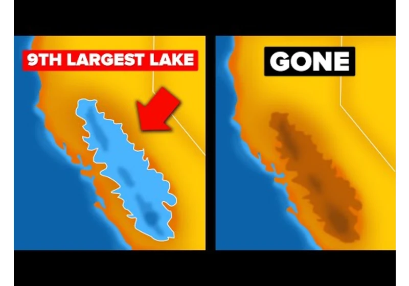 Why US Removed it's 9th Largest Lake