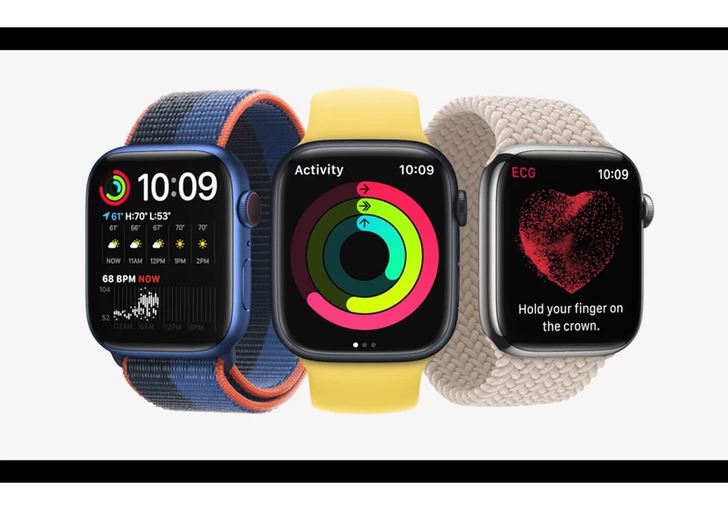 Apple Watch Series 8 could tell you if you've got a fever