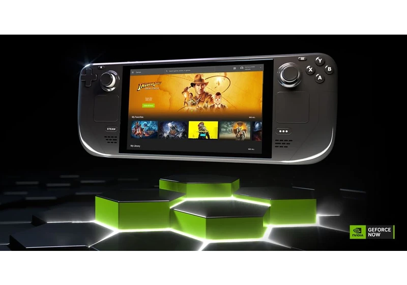 NVIDIA fully embraces the Steam Deck with a native GeForce Now app promised for 2025