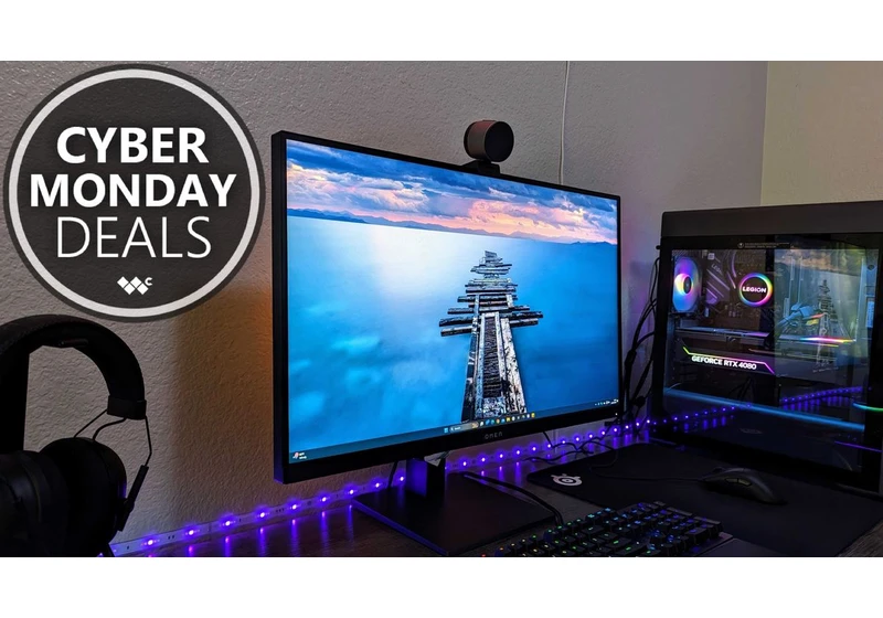  HP's "240Hz on a budget" gaming monitor, which we gave 4 1/2 stars in our review, is having an early Christmas Miracle with this Amazon Cyber Monday deal  