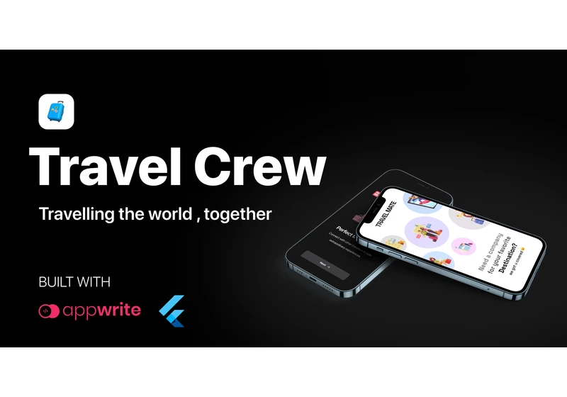 TRAVEL CREW - A Flutter App Built with Appwrite | Appwrite Hashnode Hackathon