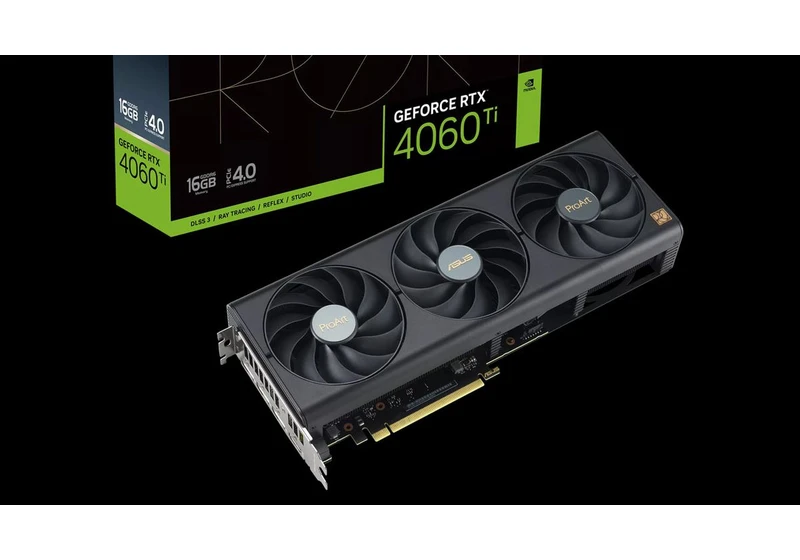 Asus Dual and ProArt RTX 4060 Ti 16 GB Graphics Cards Revealed