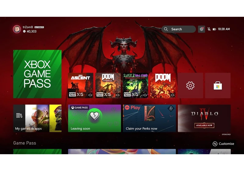 The Blessed Mother comes to your Xbox in this killer Diablo 4 dynamic background