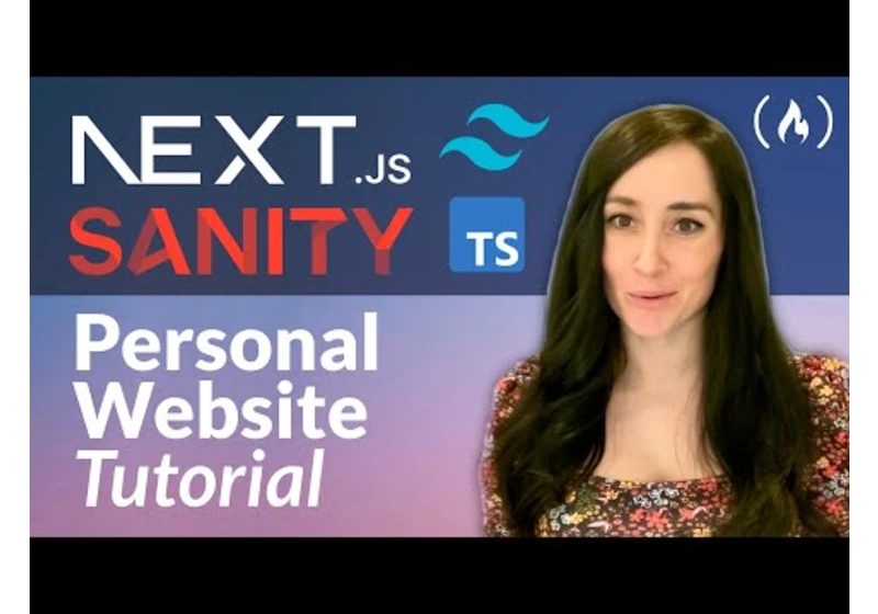Personal Website Tutorial with Next.js 13, Sanity.io, TailwindCSS, and TypeScript