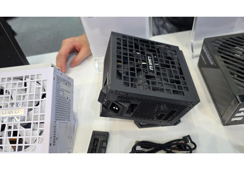  Lian Li flexes new PSU with rotatable power outlet at Computex 2025 