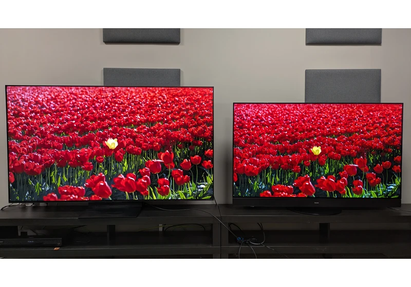  I compared mid-range mini-LED and OLED TVs, and while it’s closer than you might think, OLED wins in one vital area 
