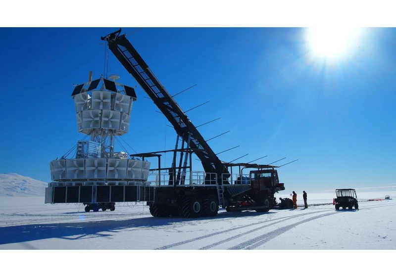 Radio pulses detected coming from ice in Antarctica
