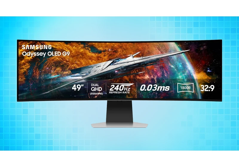  The enormous 49-inch Samsung Odyssey OLED G9 is under $1K again 