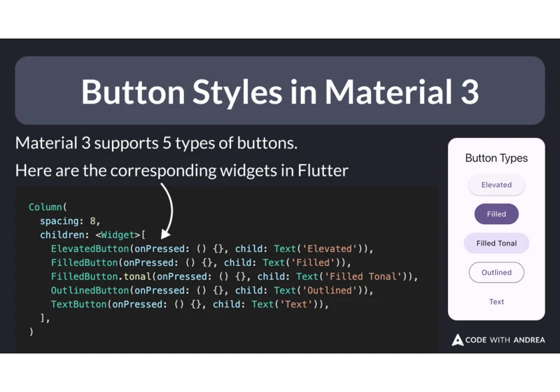 Button Styles in Material 3