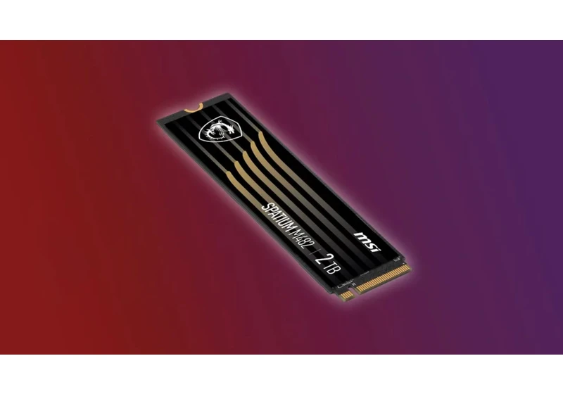 Speedy MSI 2TB PCIe 4.0 SSD hits 5 cents per gigabyte – lowest price since Cyber Monday