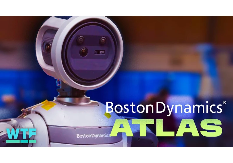 How Boston Dynamics' Atlas Humanoid Robot Sees the World video